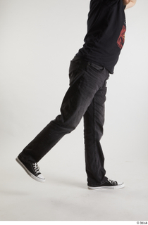 Sigvid  1 black jeans black sneakers casual dressed flexing…